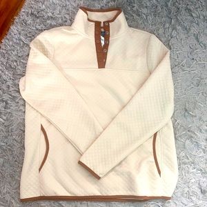 Quarter button up- tags still on